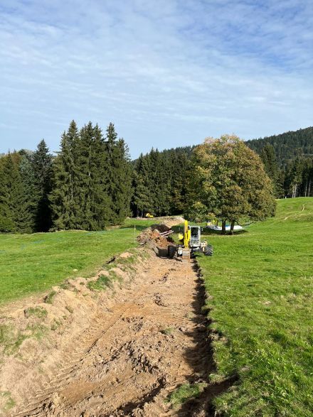Erneuerung Quellleitungen Farneralp